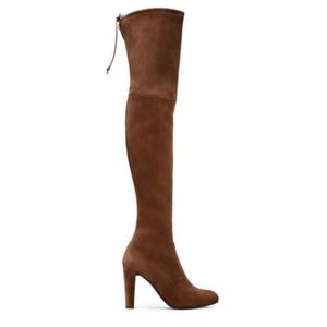 Stuart Weitzman Highland Boot- Walnut Suede